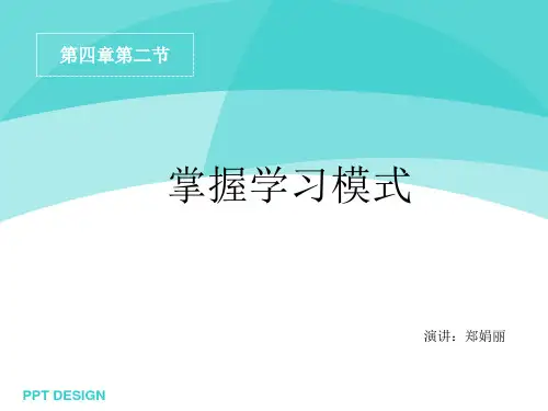 掌握学习策略