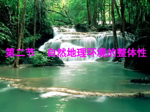 《地理环境的整体性》