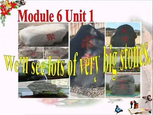 五年级英语下册Module6Unit1《We’llseelotsofverybigstones》 优秀课件6(新版)外研版(一起)