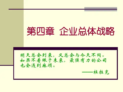 多元化战略