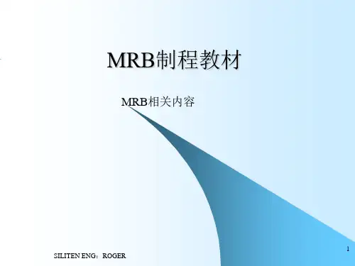 MRB制程培训教材