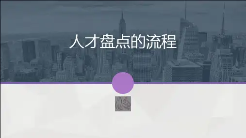 第4章:人才盘点的步骤流程