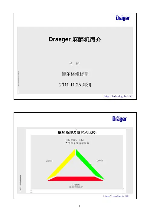 德尔格保养培训资料
