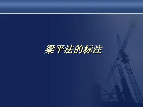 施工图梁平法