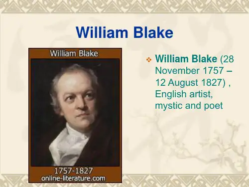 William Blake威廉布莱克