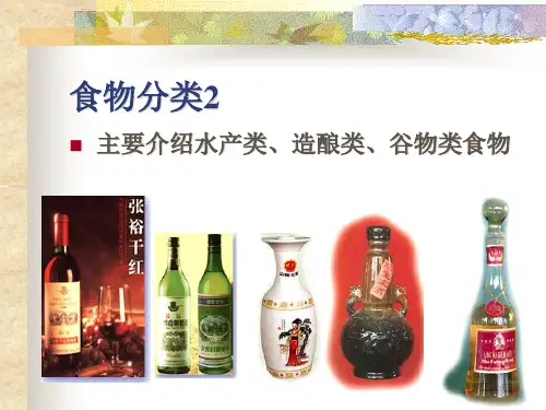 食物分类PPT课件