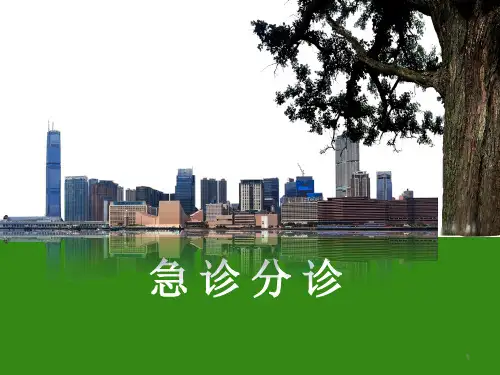 急诊分诊ppt课件