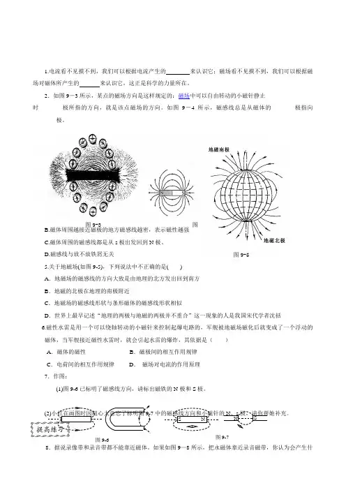 磁场练习题及答案