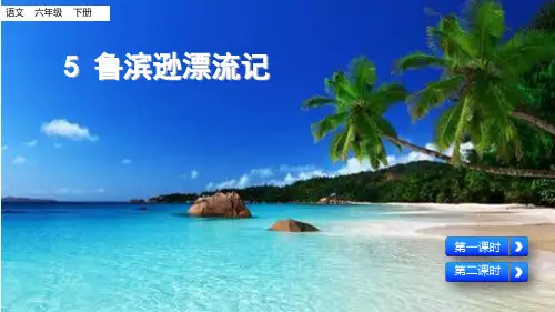 统编版六下语文课件-鲁滨逊漂流记(节选)