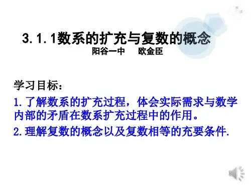 数系的扩充