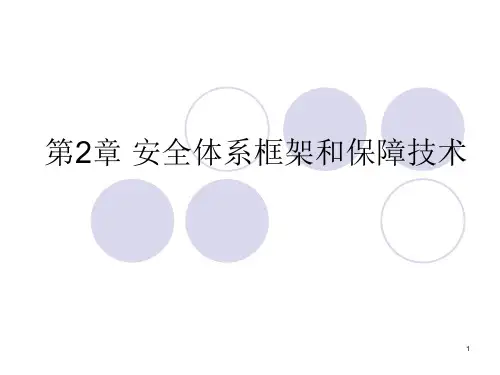 ch2安全体系框架和保障技术