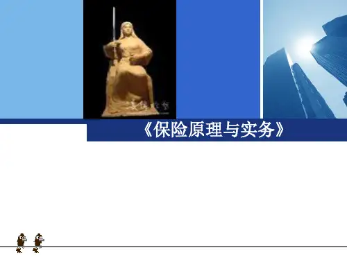保险原理与实务人身保险