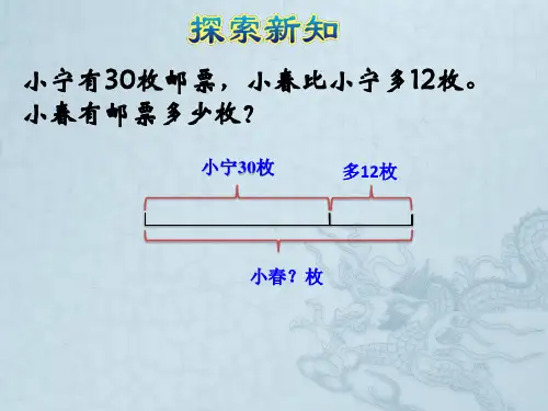 用画线段图的策略解决问题  公开课