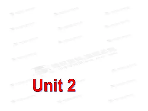 七年级英语下册《Unit 2 Neighbours-Study skills》课件