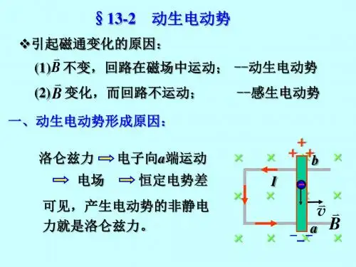 2、动生、感生电动势