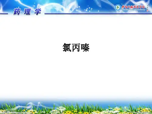 氯丙嗪ppt课件
