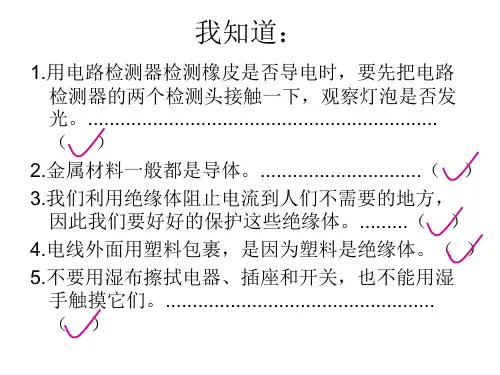 苏教版科学五上《探测暗盒里的电路》PPT课件