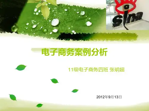 新浪网商业模式分析