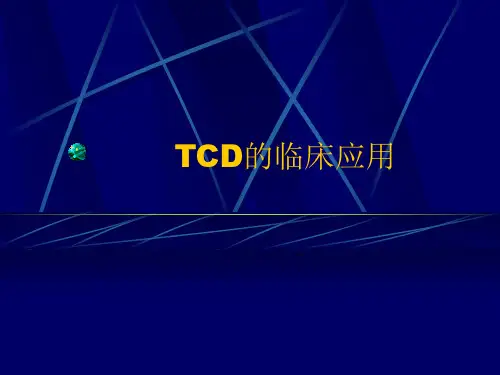 TCD讲义4
