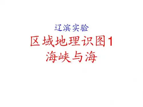 辽东湾实验高三二轮：世界地理海峡图