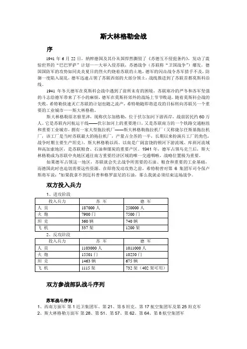 斯大林格勒会战