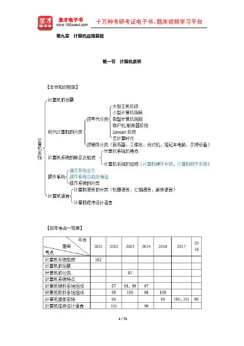 注册电气工程师(供配电)《公共基础考试》复习全书【核心讲义+强化训练】(第九章)【圣才出品】