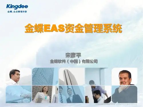 金蝶EAS资金管理系统