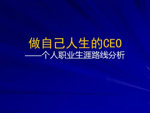 CEO管理运营之道做自己人生的CEO47182785
