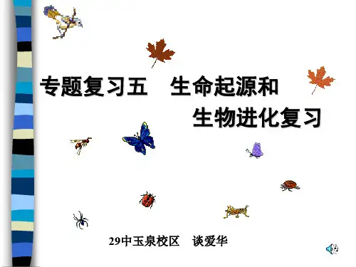 初中生物 初中生物中考专题复习 人教版5精品课件