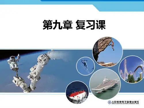 新人教版初中物理第九章《压强》复习课件