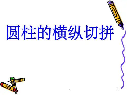 圆柱切拼综合练习