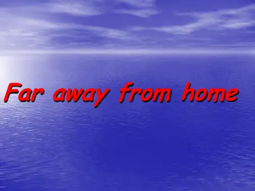 Far-away-from-home