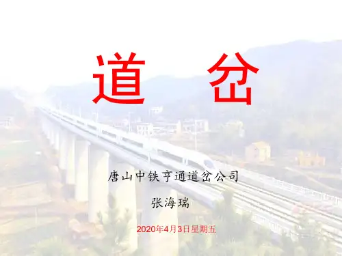 铁路道岔知识讲解