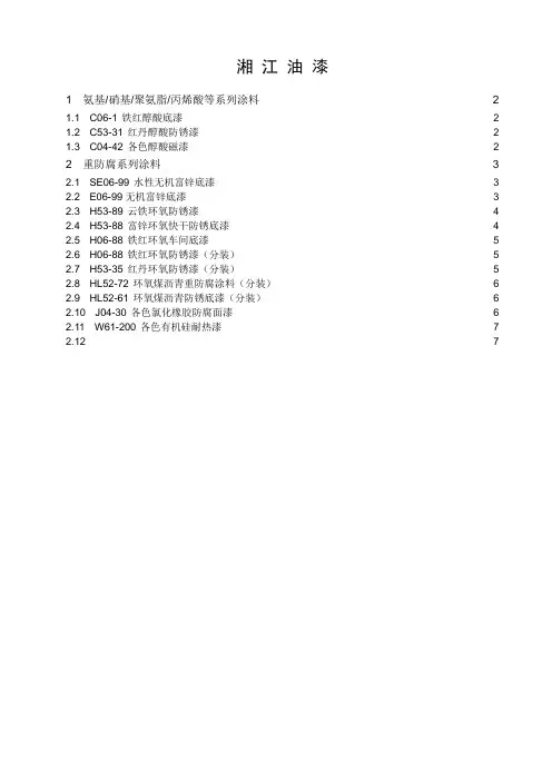 湘江油漆