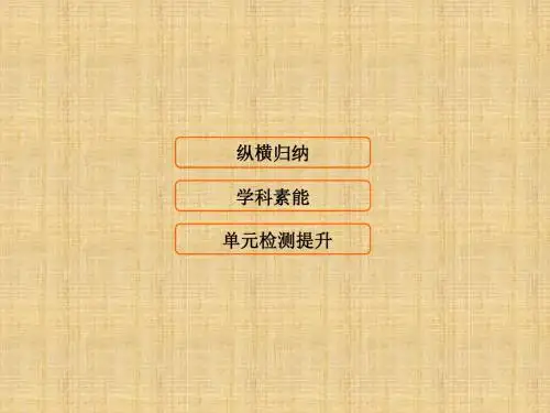 高考历史大一轮复习课件：第十三单元 西方人文精神的起源及其发展 单元总结提升