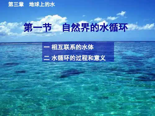《自然界的水循环》PPT62 人教课标版