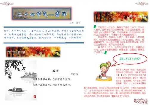 电子小报、二十四节气系列pdf