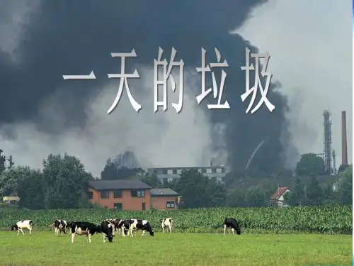 【名师课件】六年级下册科学 4-1一天的垃圾(科教版)(科教版)