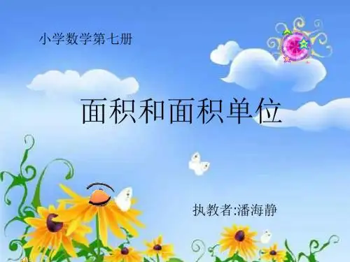 面积和面积单位4