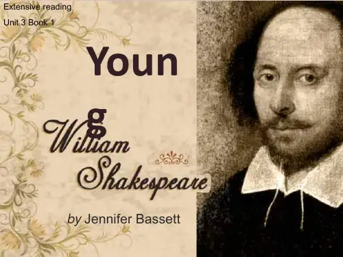 Unit 3 Young William Shakespeare
