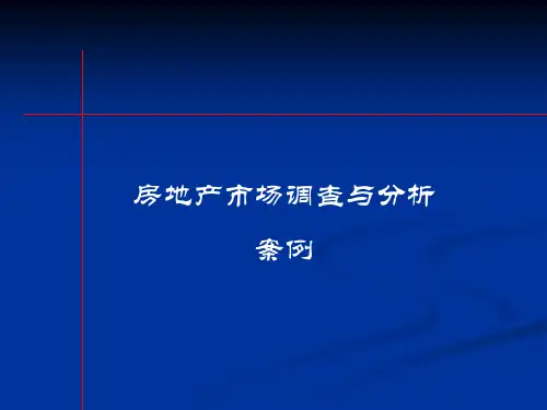 房地产市场调查与分析(案例).pptx