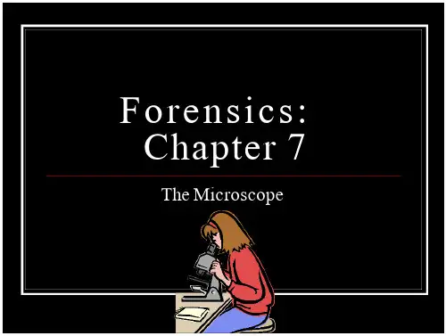 Forensics Chapter 7