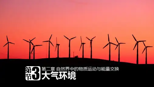 2.3大气环境第一课时