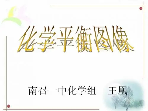 化学:《化学平衡图像》专题课件(鲁科版选修4)(1)
