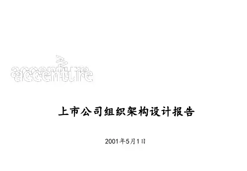 中国铝业上市公司组织架构设计报告(咨询报告)