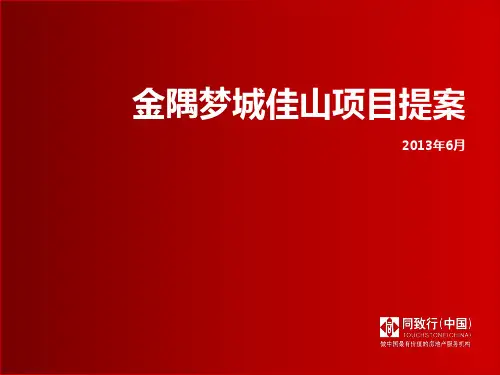 佳山东麓地块提案(终稿)