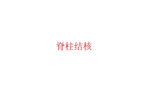 脊柱结核
