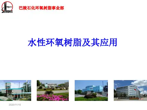 水性环氧树脂及其应用