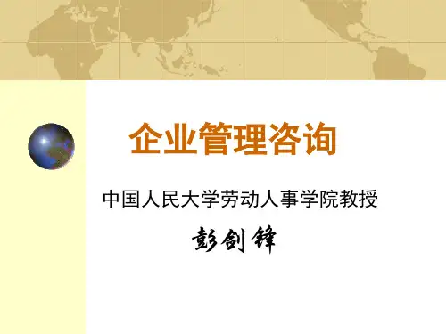 管理咨询第一讲3