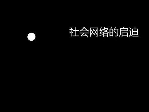 盛振中：社会网络的启迪